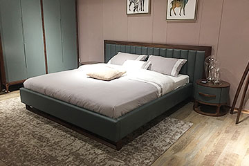 酒店會所家具-床系列-008