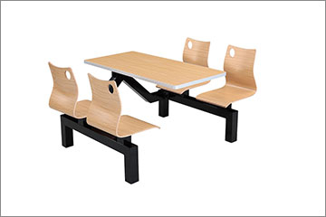 學(xué)校家具-餐廳家具系列-餐桌椅-005
