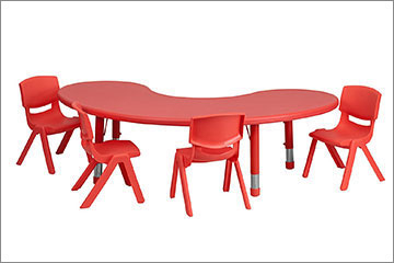 學校家具-幼兒園系列-課桌椅-005