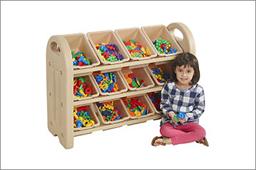 學校家具-幼兒園系列-玩具柜-004