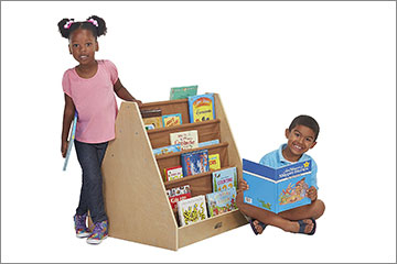學校家具-幼兒園系列-書報架-001
