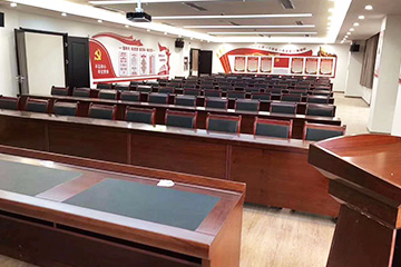 天河統(tǒng)計(jì)局會議室辦公室家具定制
